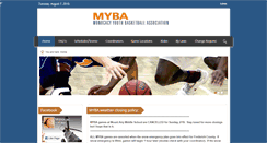 Desktop Screenshot of monocacyyouthbasketball.com